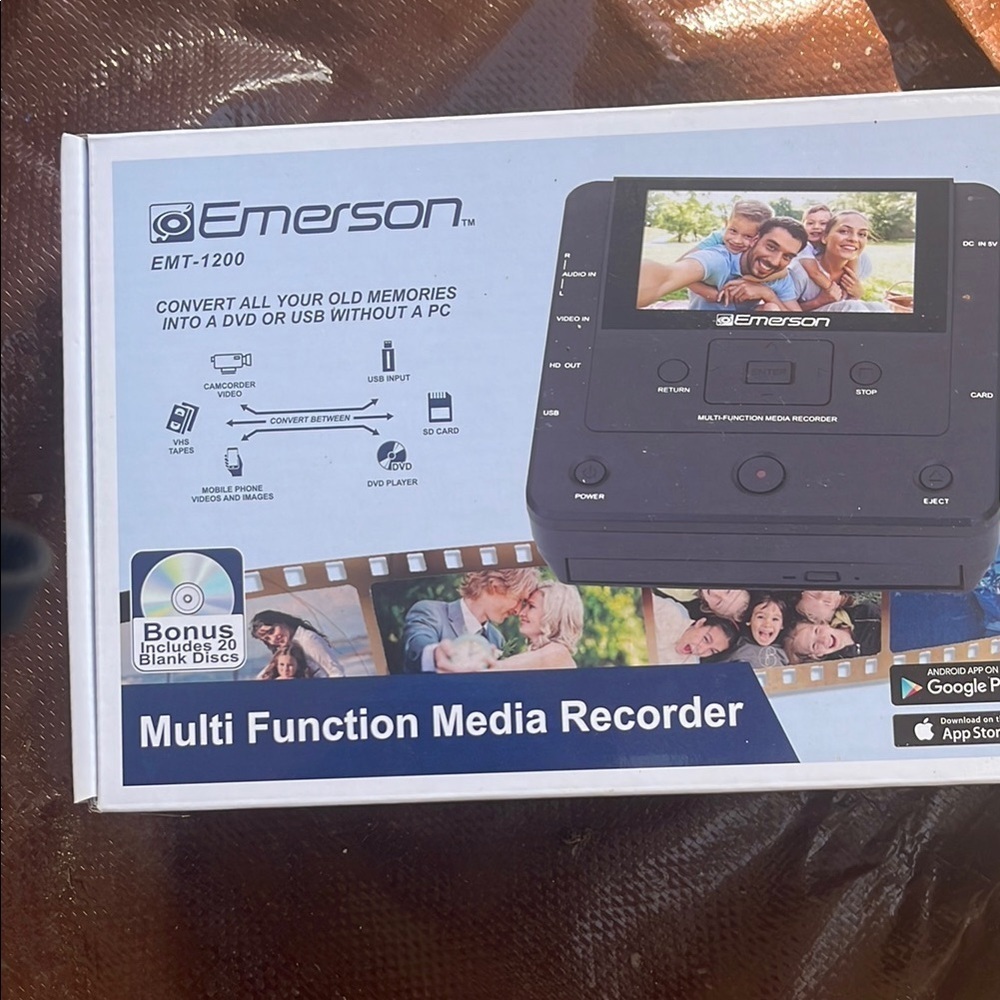 Multi Function Media Recorder - Black